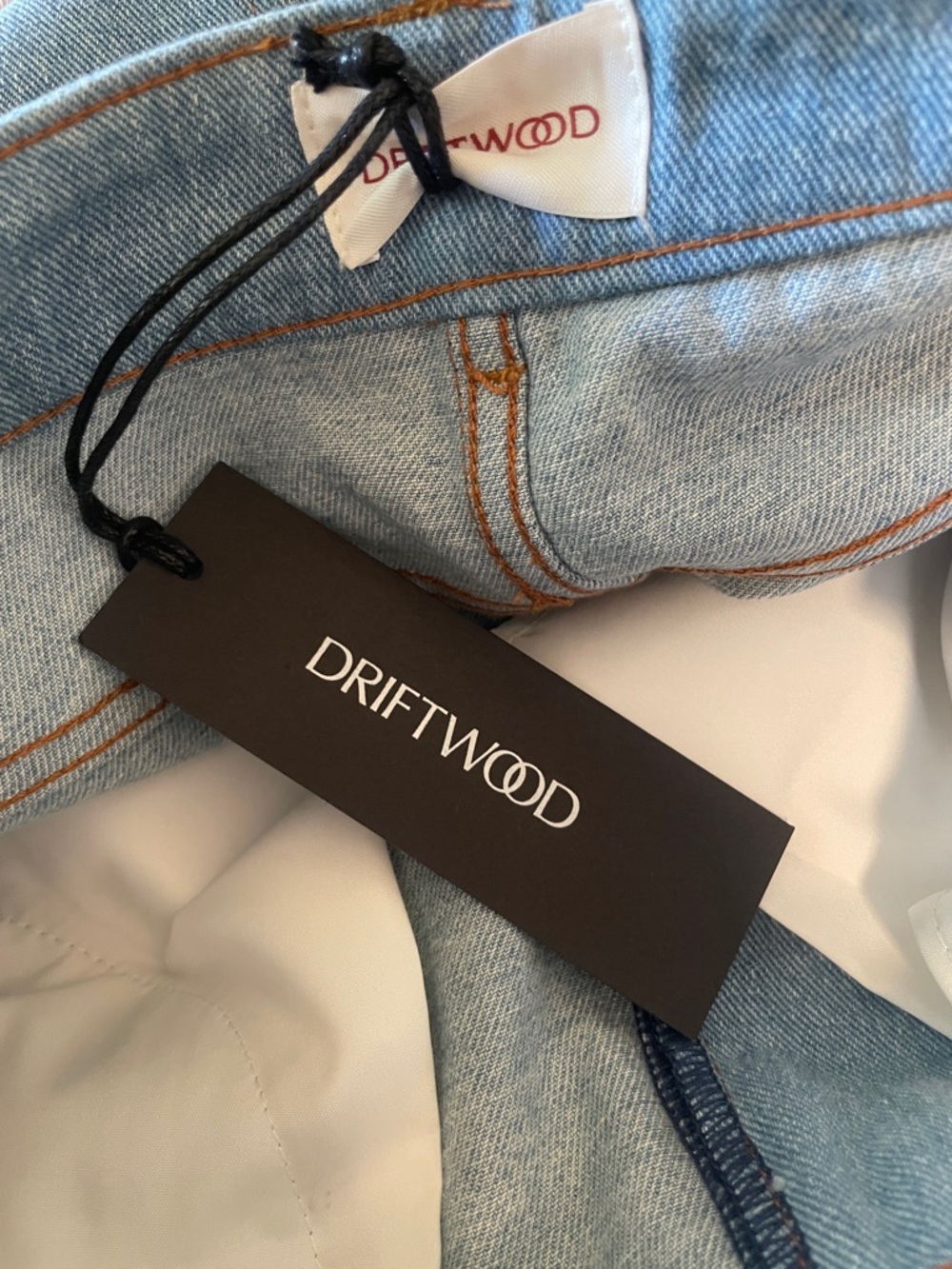 New Driftwood Serena Denim Skirt in Pink Promise size 27 - Picture 12 of 13